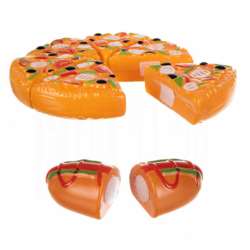 Detský Fast Food set - Pizza, hot-Dog, hamburger (42 dielov)