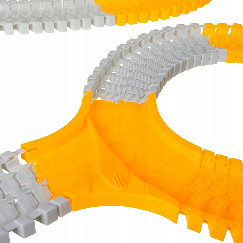 Autodráha s autíčkom na batérie - Na stavbe (255 dielna sada)