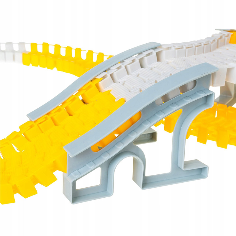 Autodráha s autíčkom na batérie - Na stavbe (255 dielna sada)