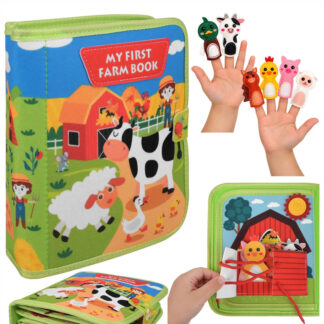 Montessori taška na rozvoj jemnej motoriky - Farma